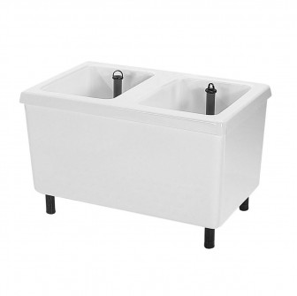 Baño de pies SAUFLEX 800 x 500 x 530 mm