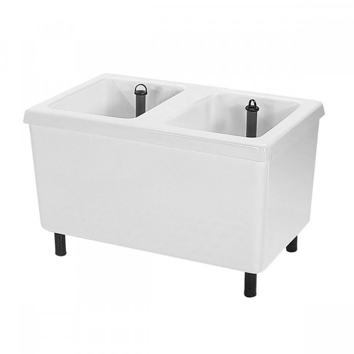 Baño de pies SAUFLEX 800 x 500 x 530 mm