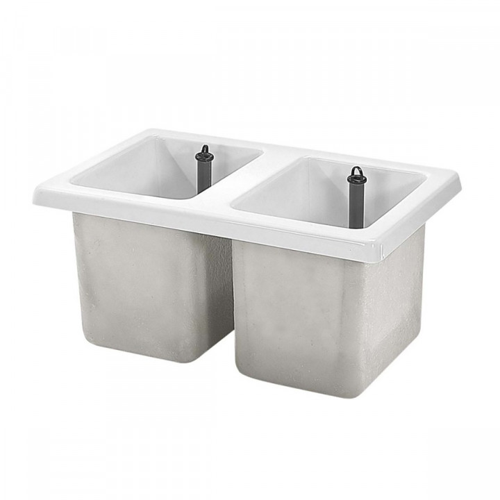 Baño de pies SAUFLEX 800 x 500 x 390 mm