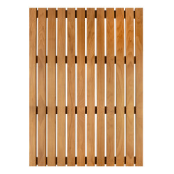 Rejilla de suelo reforzada, Thermo aspen, 600x800x43 mm 