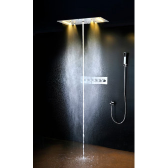 Ducha de lluvia Steamtec Tolo, 380x700 mm