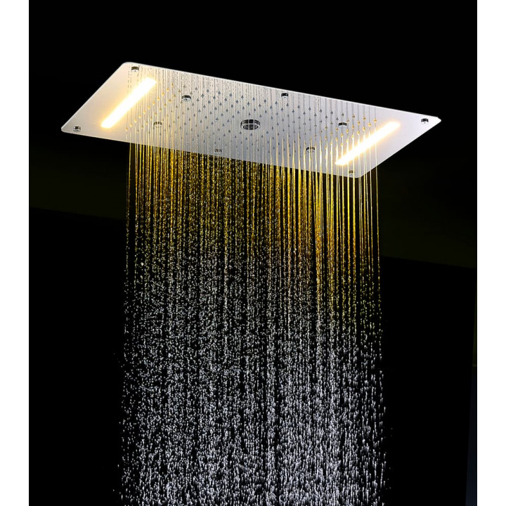 Ducha de lluvia Steamtec Tolo, 380x700 mm