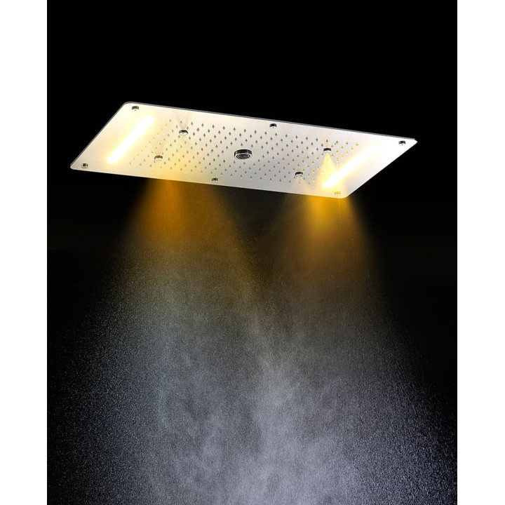 Ducha de lluvia Steamtec Tolo, 380x700 mm