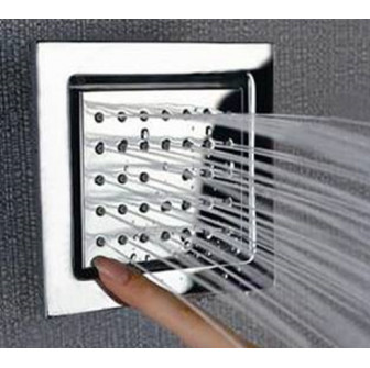 Chorros de latón ajustables para ducha de lluvia Steamtec Tolo