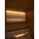 Banco de sauna modular ERGONOMIC, Álamo temblón térmico