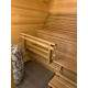 Banco de sauna modular ERGONOMIC, Álamo temblón térmico