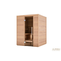 Cabina de sauna Auroom, 163x163x205cm 