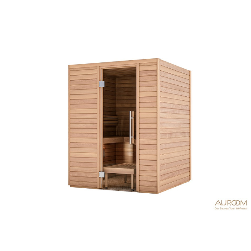 Cabina de sauna Auroom, 163x163x205cm