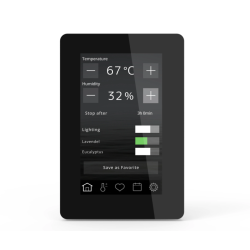 Panel de control del calentador de sauna eléctrico - TYLO Elite Cloud  Panel de control del calentador de sauna eléctrico - TYLO Elite Cloud