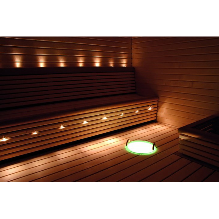 Recipiente iluminado con LED CARIITTI con válvula de salida de agua de 5 l