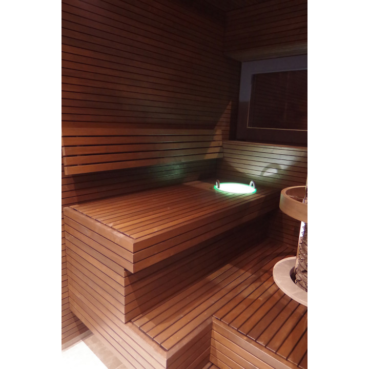 Recipiente iluminado con LED CARIITTI con válvula de salida de agua de 5 l