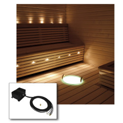 Conjunto de iluminación para sauna CARIITTI VPL25 - E518 