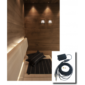 Juego de iluminación para sauna CARIITTI VPL10 - E161