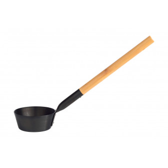 Cucharón de aluminio RENTO, color negro