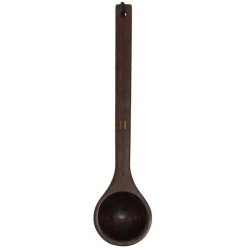 Cucharón de sauna Rento de bambú oscuro, 43 cm 
