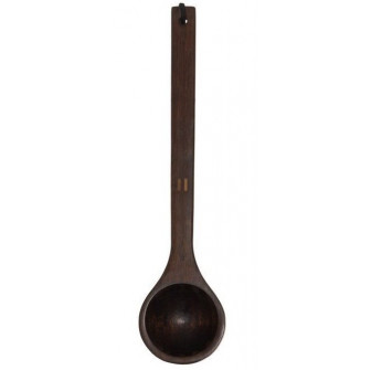 Cucharón de sauna Rento de bambú oscuro, 43 cm