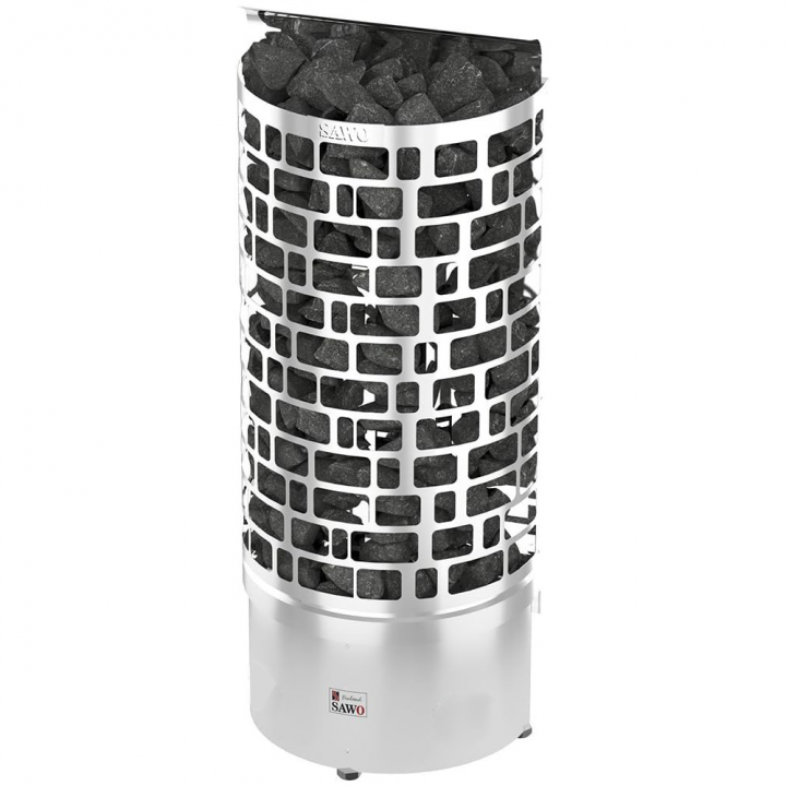 Calentador de sauna eléctrico – SAWOTEC Ari Wall, sin unidad de control