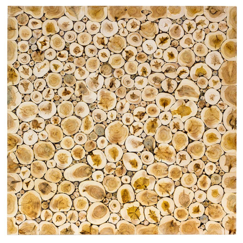 Panel de enebro (delgado), 500x500 mm