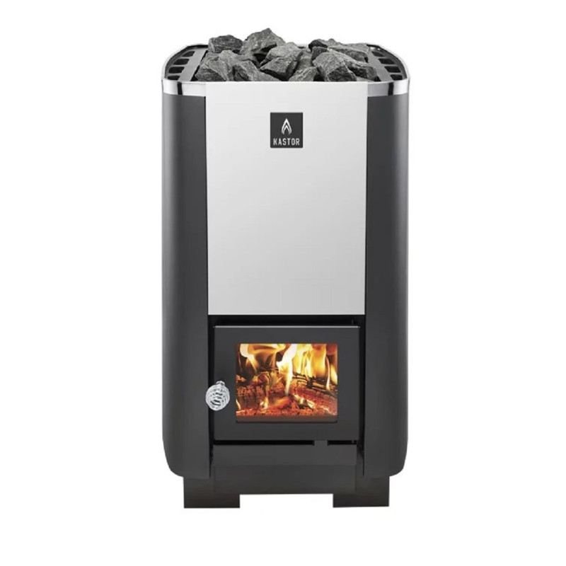 Estufa de sauna de leña - KASTOR KARHU 22