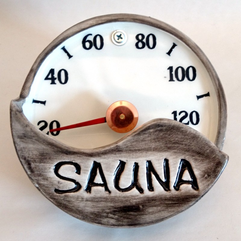 Termómetro de sauna de cerámica - SAUNA
