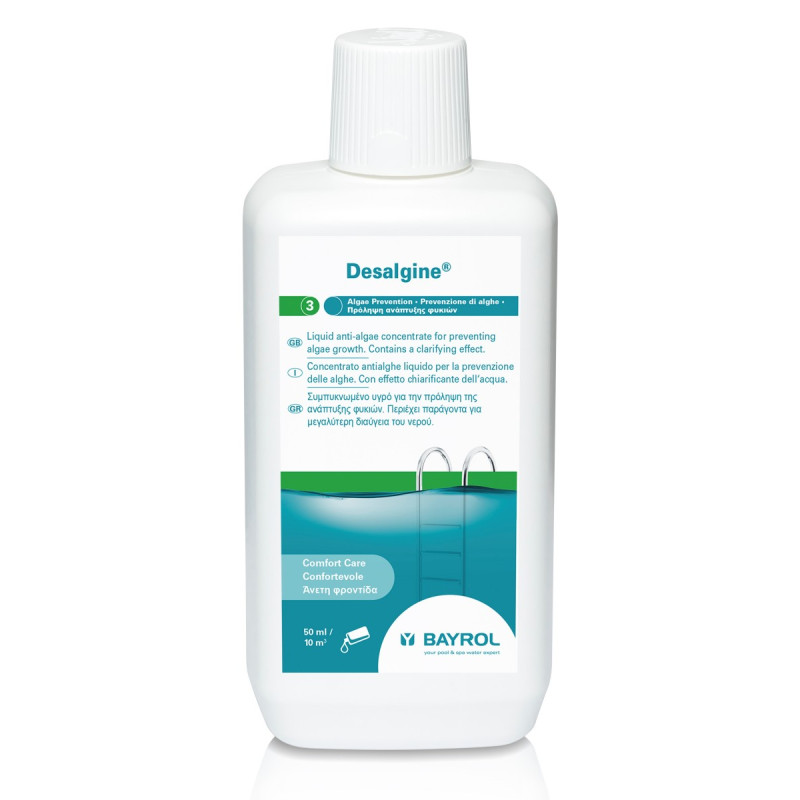 Medida desde las piscinas de algas Desalgine, 1 L
