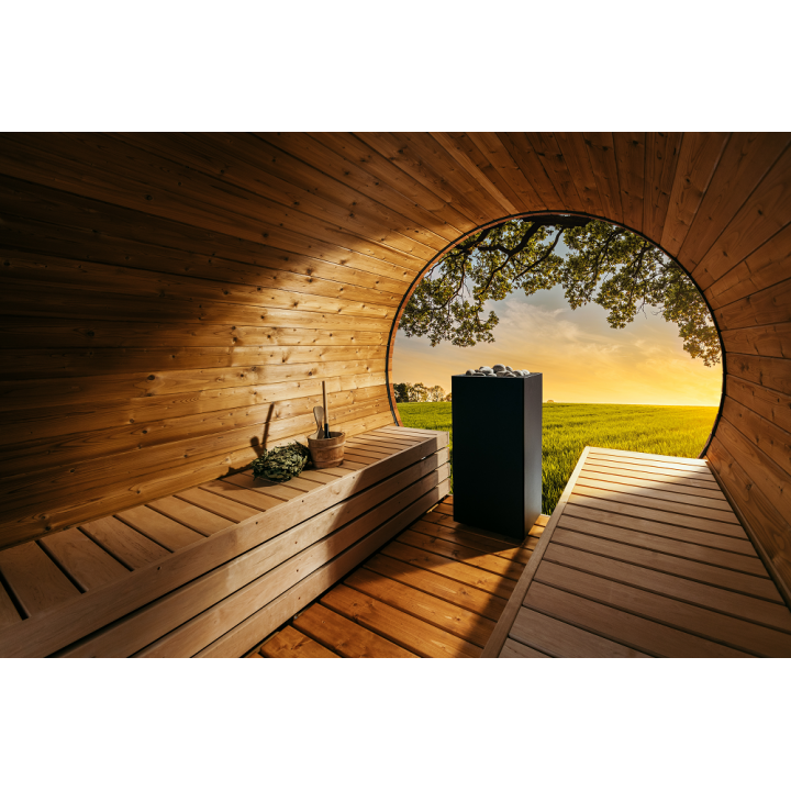 Calentador eléctrico para sauna - HUUM CORE, negro