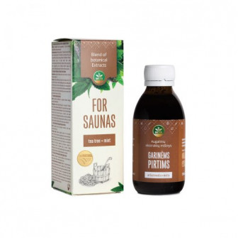 Mezcla de extractos vegetales con aceites esenciales de árbol de té y menta, 150 ml.