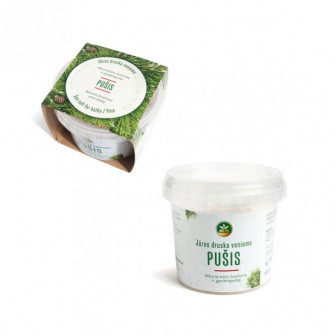 Sal marina con aceite esencial de pino