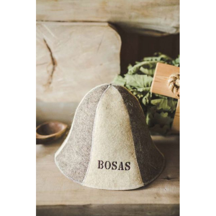 Gorro de sauna BOSAS, a rayas