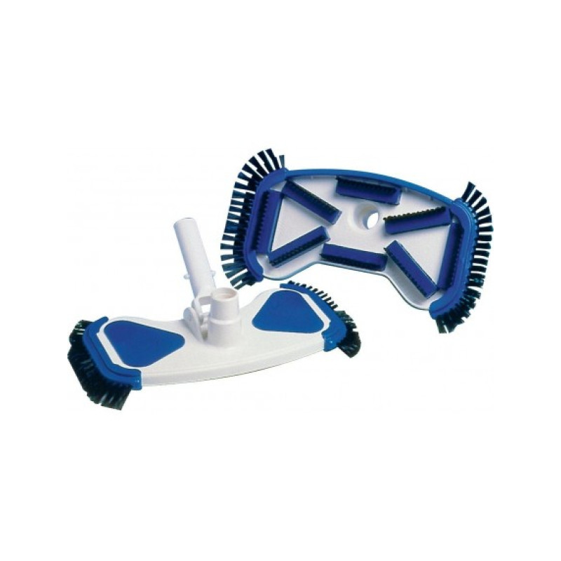 Cepillo aspirador DE LUX 280 mm con cepillos laterales, conexión 32/38 mm