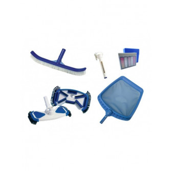 Kit de limpieza de piscinas DE LUX