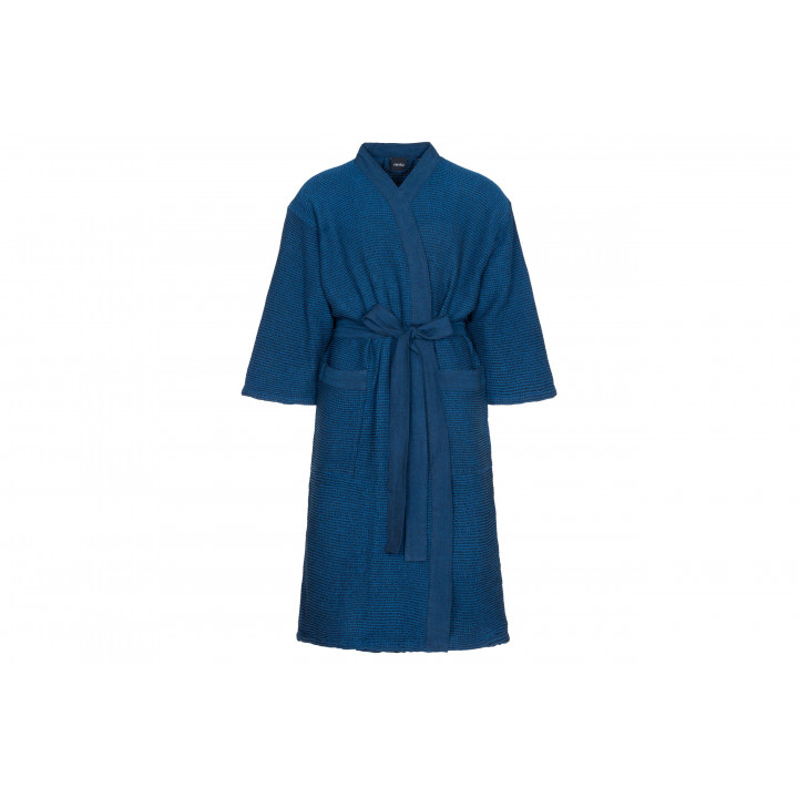 Bata de baño en caja de regalo, RENTO KENNO, azul, talla S/M