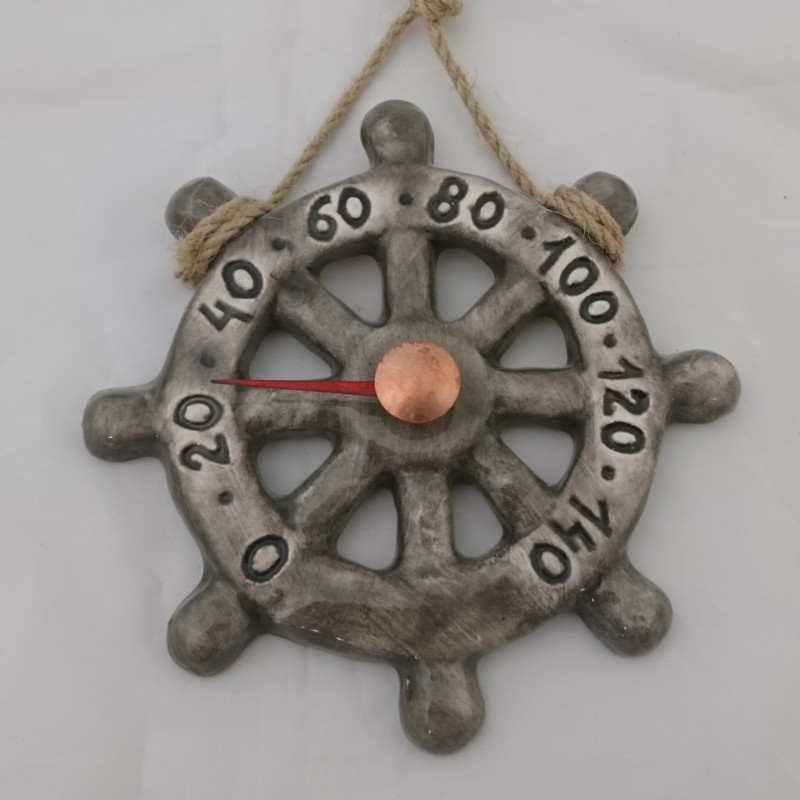 Termómetro de sauna de cerámica - rueda