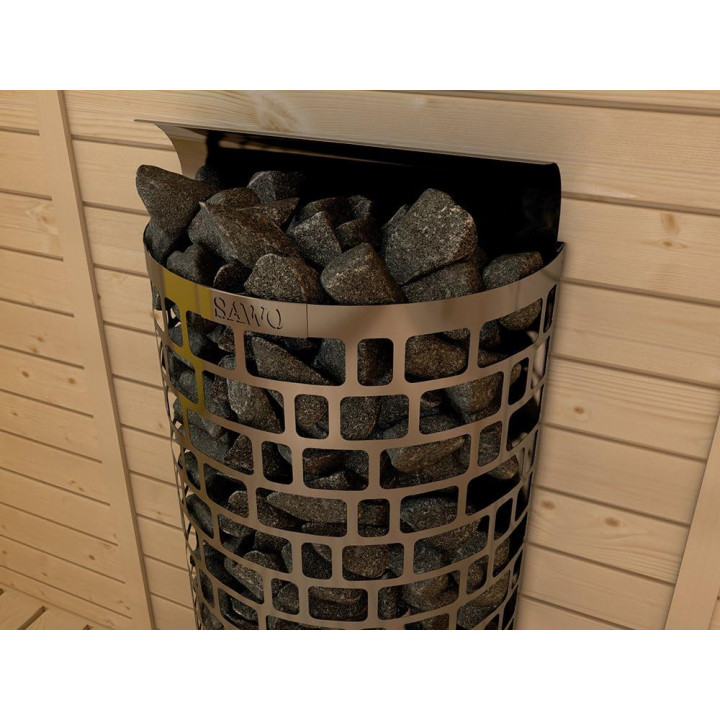 Calentador de sauna eléctrico – SAWOTEC Ari Wall, sin unidad de control