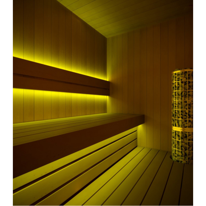 Luz color amarillo 3528