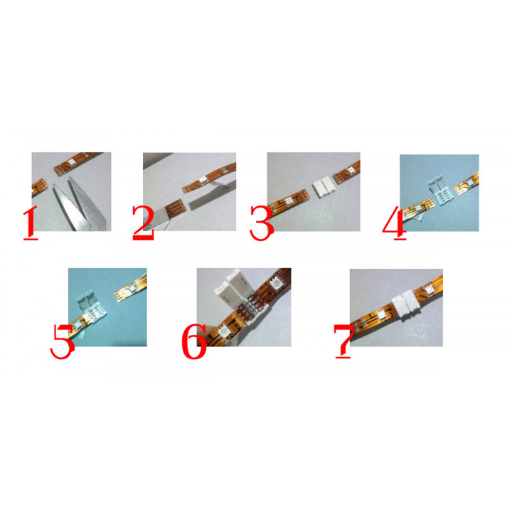 Conector de tira de LED
