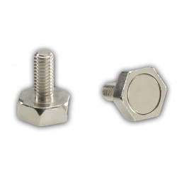 Imán de puerta con perno roscado 