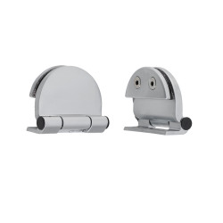 Bisagra de puerta para puertas de vidrio de 6 a 8 mm. 