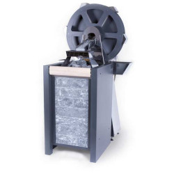 Calentador de sauna eléctrico - EOS Stone S60 con molino de agua  Calentador de sauna eléctrico - EOS Stone S60 con molino de agua