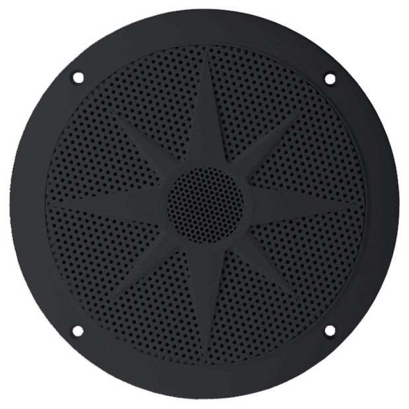 Altavoz EOS para saunas, negro.