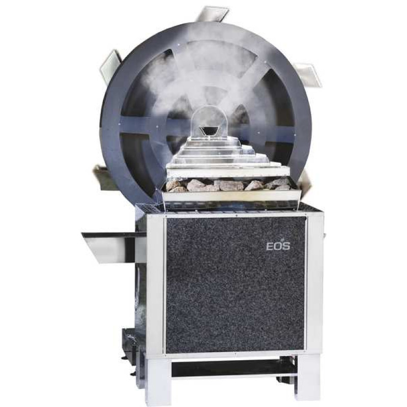 Calentador de sauna eléctrico - EOS 34.GM con molino de agua