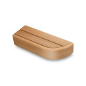 Elemento de banco de extremo para bancos de sauna modulares, Aliso - 1