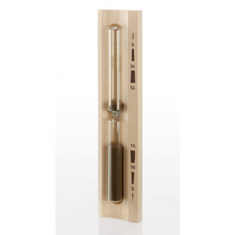 Reloj de arena para sauna