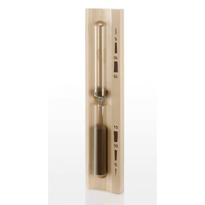 Reloj de arena para sauna