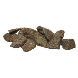 Piedras HARVIA, granito rojo 5-10 cm