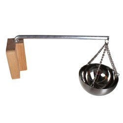 Recipiente para aromas de acero inoxidable, 120 ml.  Recipiente para aromas de acero inoxidable, 120 ml.