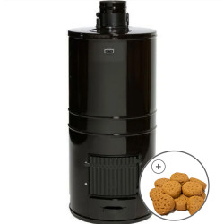 Estufa de leña para sauna AITO AK-47 con piedras cerámicas 