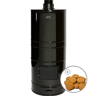 Estufa de leña para sauna AITO AK-57, ampliable, piedras KERKES incluidas