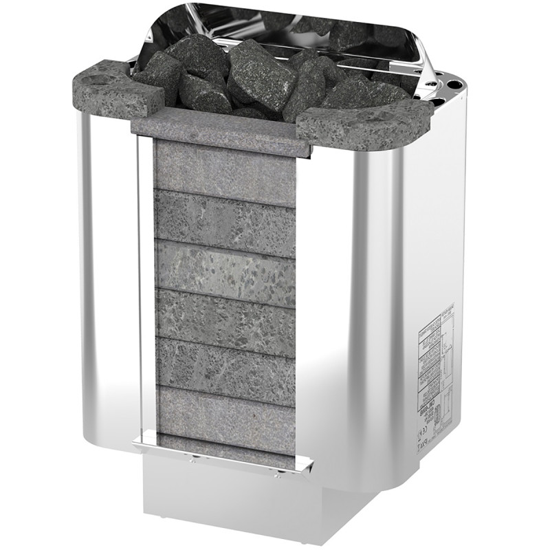 Calentador de sauna eléctrico Sawotec Cumulus CML-90NS, sin unidad de control