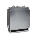 Calentador de sauna eléctrico - EOS P1 W, acabado en acero inoxidable - 2